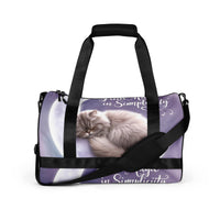All-over print gym bag